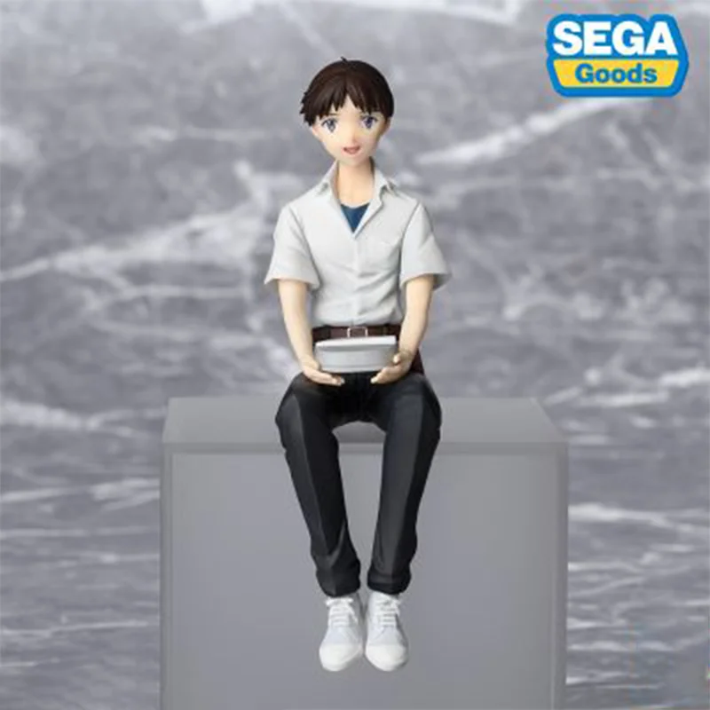【أصلي 100%】SEGA Evangelion Shin Gekijouban-Ikari Shinji-Premium Chokonose Figure Collection Series نموذج شخصية كرتونية
