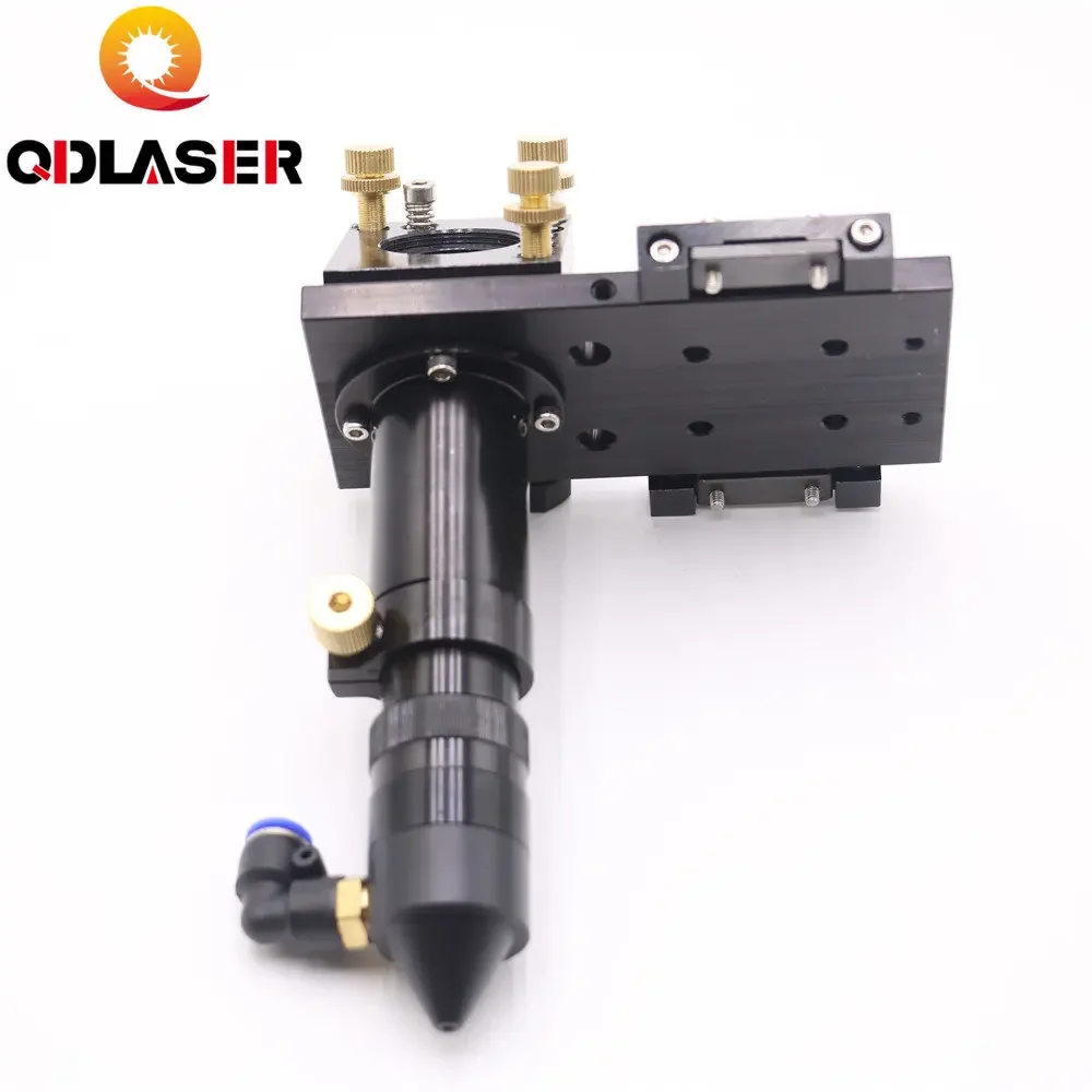 QDLASER High Quality CO2 Laser Cutting Head for Focus Lens Dia.20 FL.50.8 63.5 101.6mm & Mirror 25mm Mount