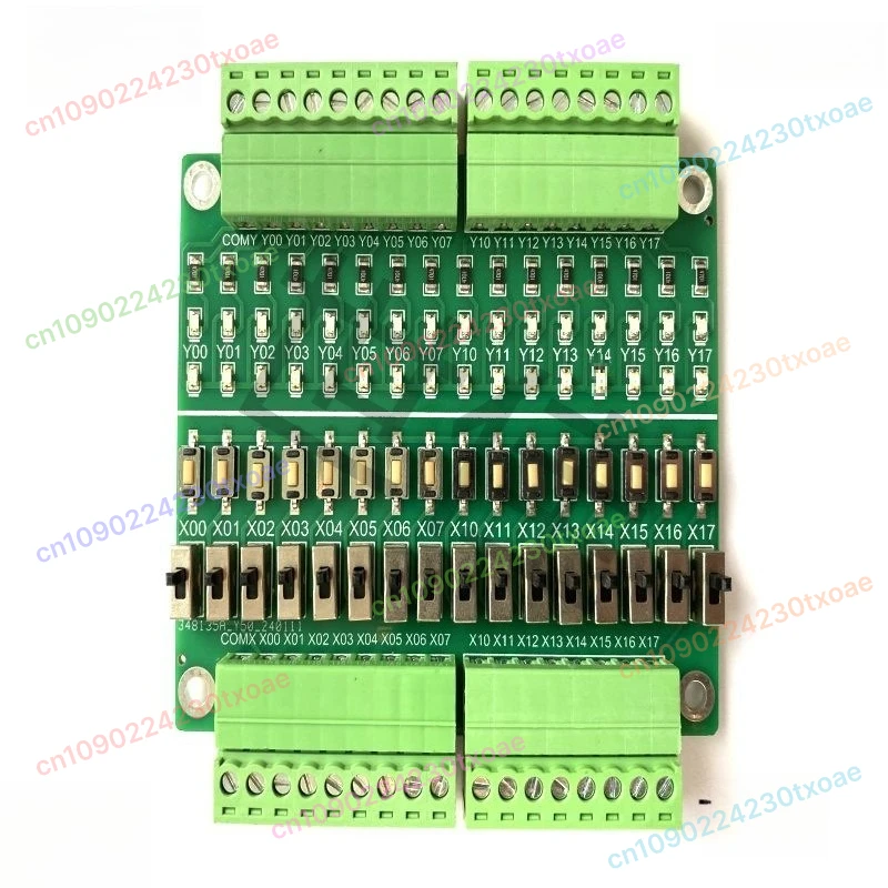 

PLC Debugging Simulation Board 16 Input/output Test Board Button Toggle Switch Switch Learning Module