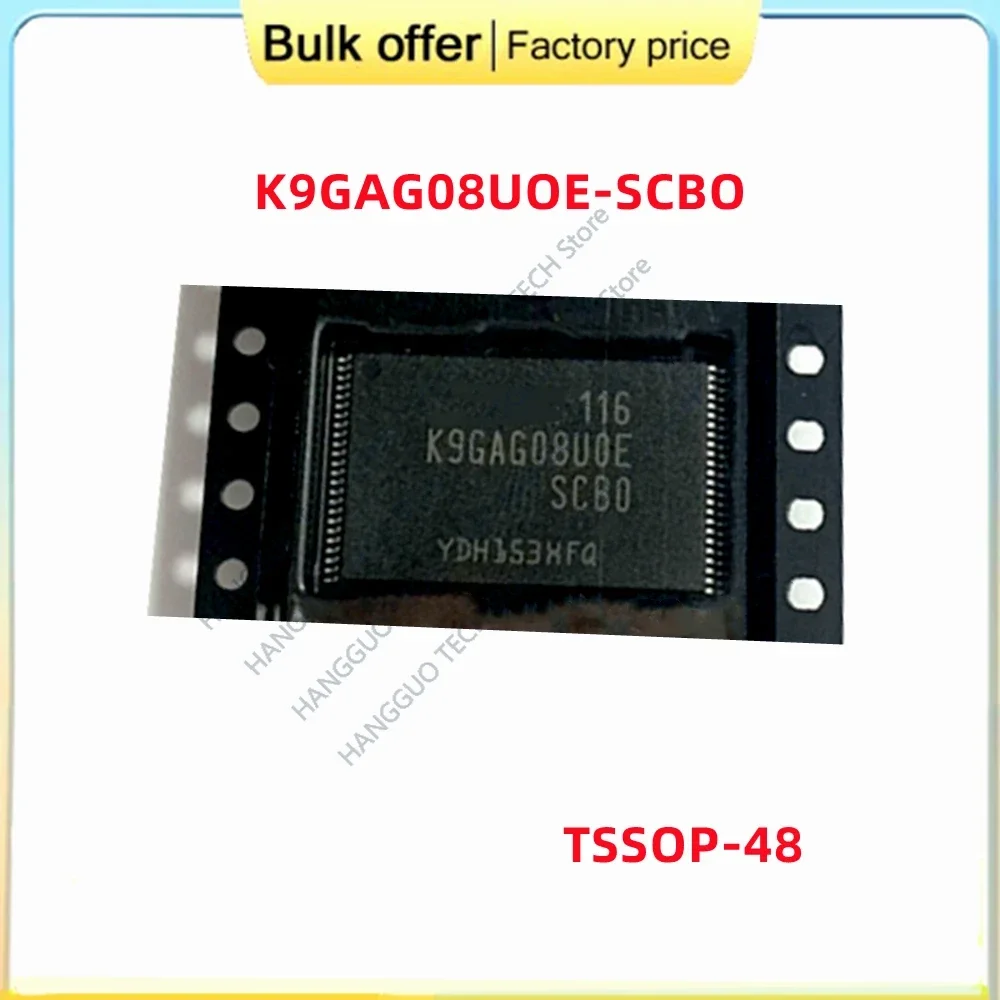 5PCS/Lot original K9GAG08U0E K9GAG08UOE-SCBO K9GAG08U0E-SCB0 TSSOP-48 ic chip Best quality