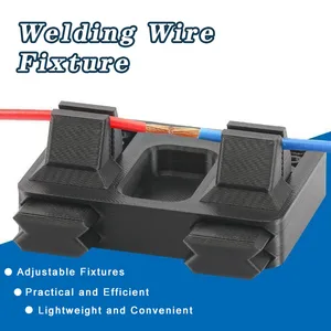 1-5PCS Welding Wire Fixture Adjustable Durable Plastic Welding Table Clamp for Thick Thin Wire Cable Clamps Welding Repairing