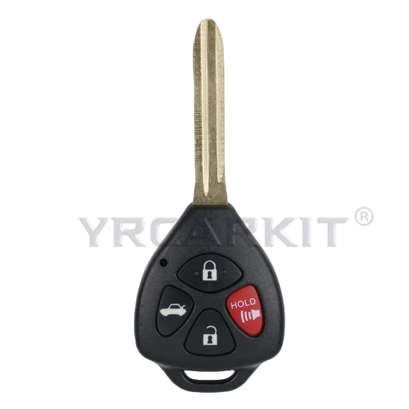 Key Fob Keyless Entry Remote Shell Case & Pad fits Toyota Avalon Camry Corolla Venza RAV4 Yaris Matrix