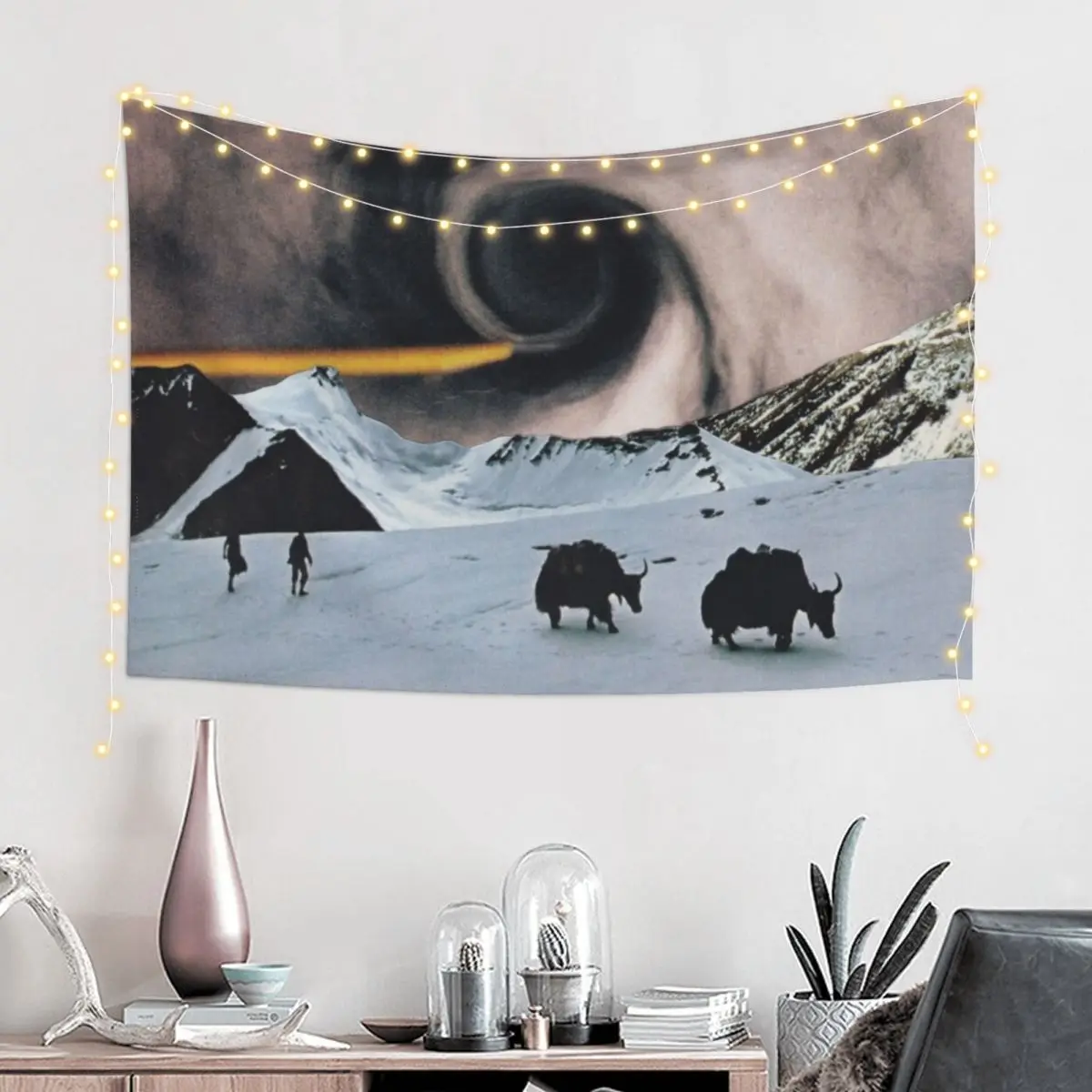 

Black Sky Tapestry Bedroom Organization And Decoration Room Design Wall Mural Decoration Wall Tapestry