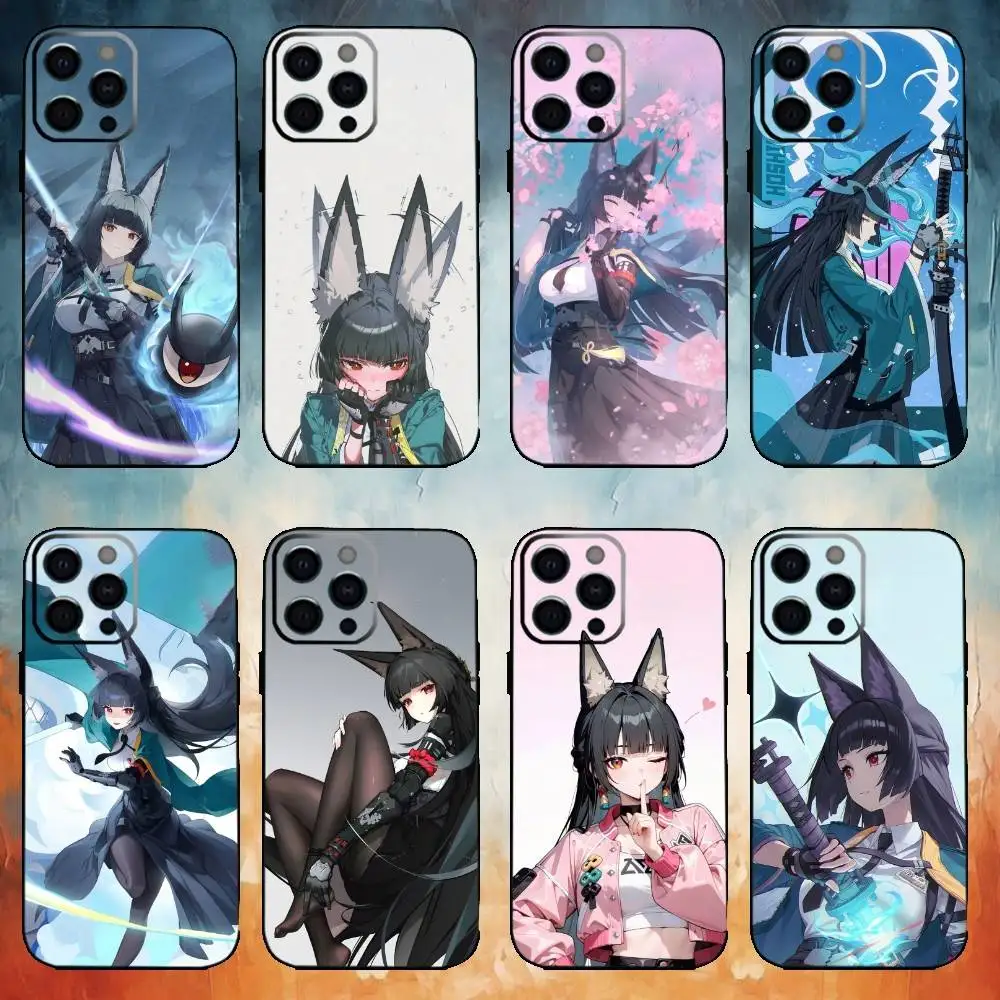 

Z-Zenless Zone Z-ZeroS M-Miyabi H-Hoshimi Phone Case For iPhone17,16,15,14,13,12,11 Plus,Pro Max Soft Black Cover