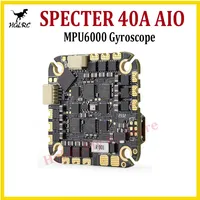 HGLRC SPECTER F722 40A AIO 4-6S Flight Controller MPU6000 40A ESC 25.5x25.5mm for 2-4 inch RC FPV Freestyle Drone