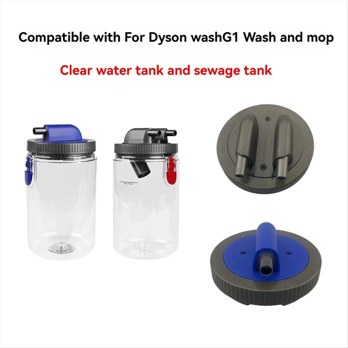 Replacement Parts Sewage Water Tank for Wash G1 Vacuum Attachments Water Tank Cleaning Bucket Sewage Water Tank-DTB1