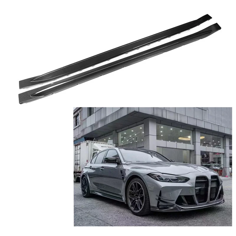 Dry Carbon Fiber Side Skirts OEM Style M3 G80 2021+