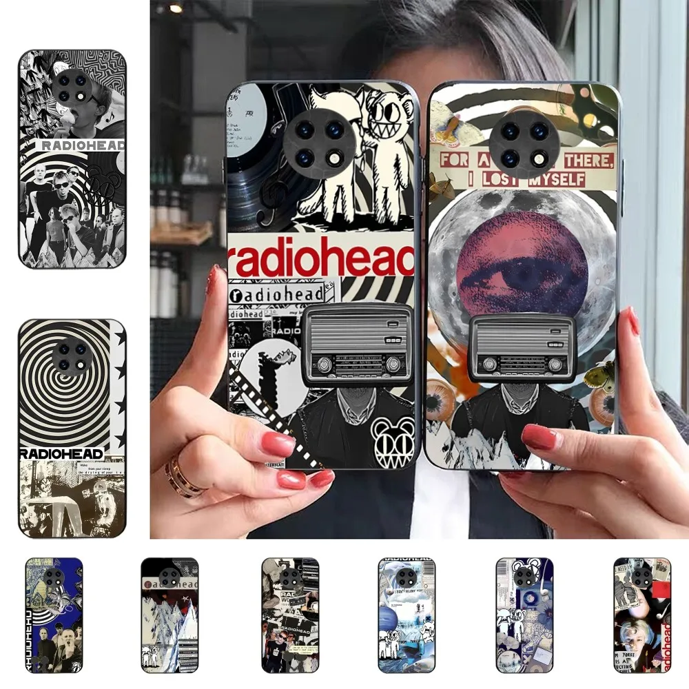 Vintage Fashion Design Radiohead Phone Case For Redmi 5 6 7 8 9 10 Plus Pro 6 7 8 9 A GO K20 K30 K40 Pro Plus F3 Fundas