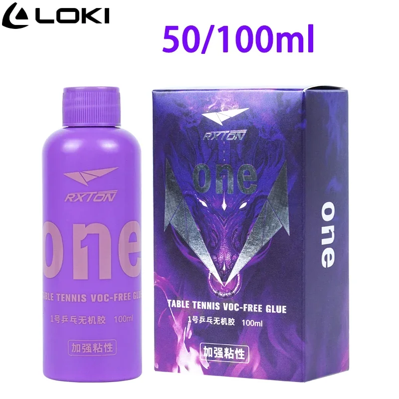 50/100 مللي LOKI الغراء المهنية غير العضوية الغراء لاصق تنس الطاولة مضرب بينغ بونغ الخفافيش مجداف المطاط لاصق عالية الالتصاق #1