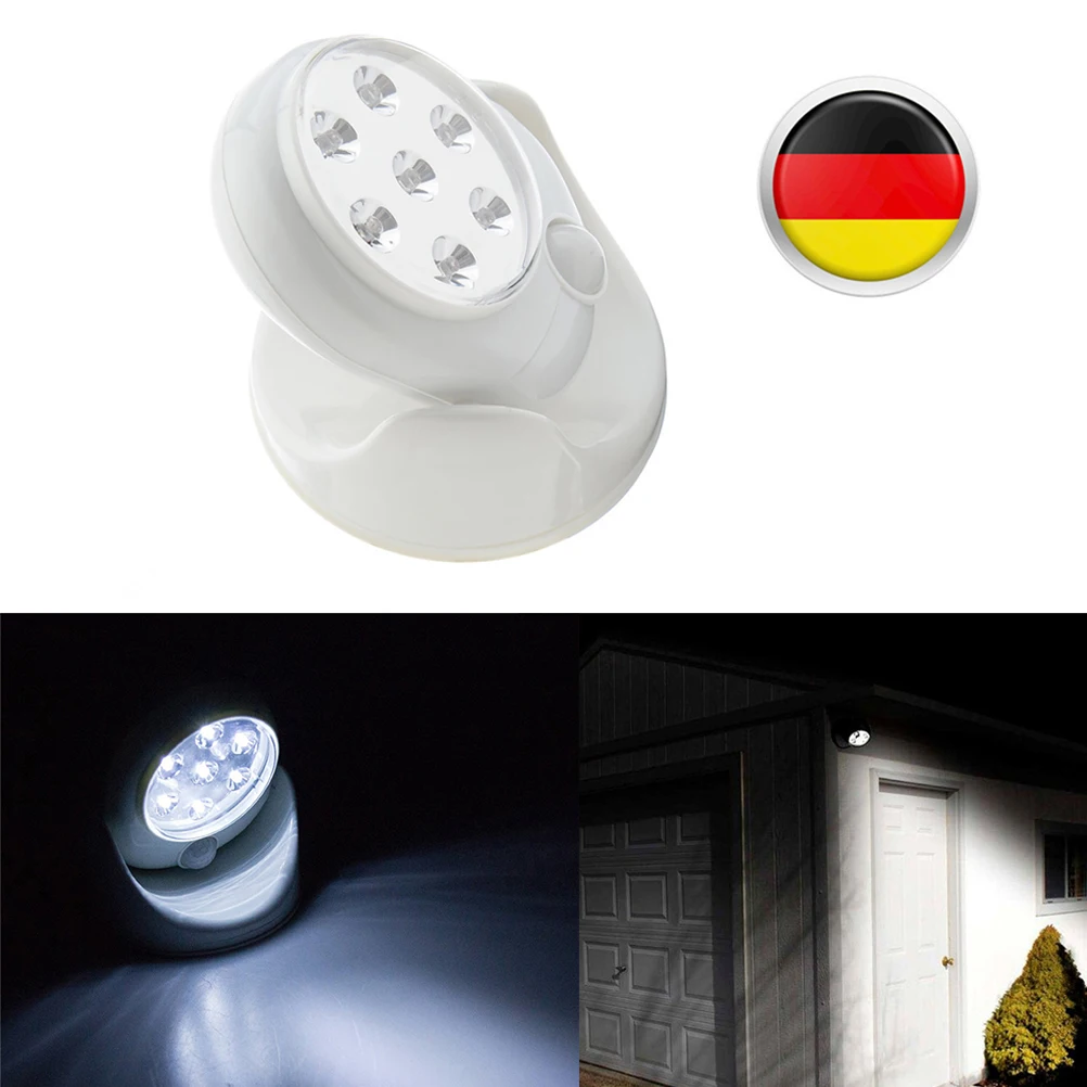 

Smart Sensor Night Light outside Lamps for Wall Adjustable Motion Nightlight LED