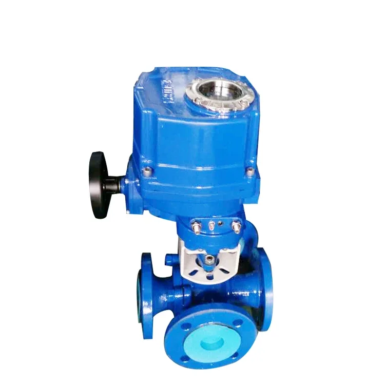 

2026 Premium Products Humidity ≤85% Supplier Motorized 3 Way Ball Valve Electric 4~20mA(or1-5V) DC Operating Pressure 200PSI