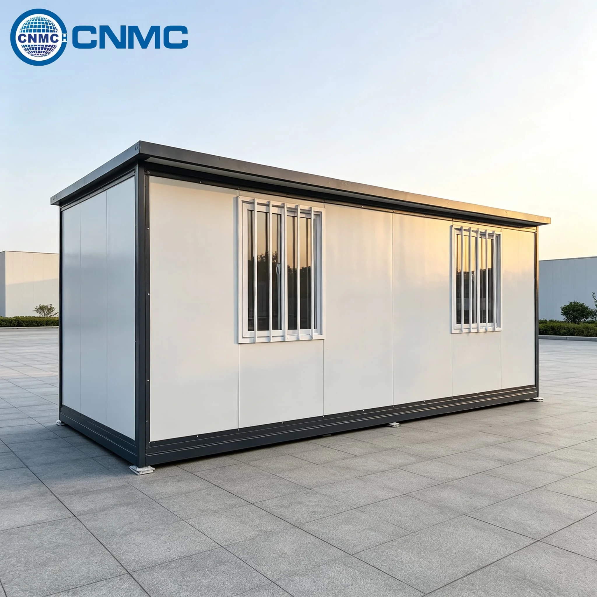 20FT Quick Deploy Expandable Folding Container House Heavy Duty Steel Frame Sandwich Panel MGO Floor Emergency Living Unit