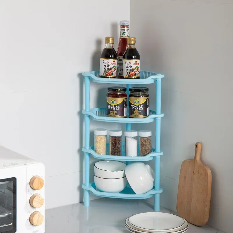 Cute Mini Living Room Shelf Storage Shelf Classification Kitchen Sorter Tableware Shelf