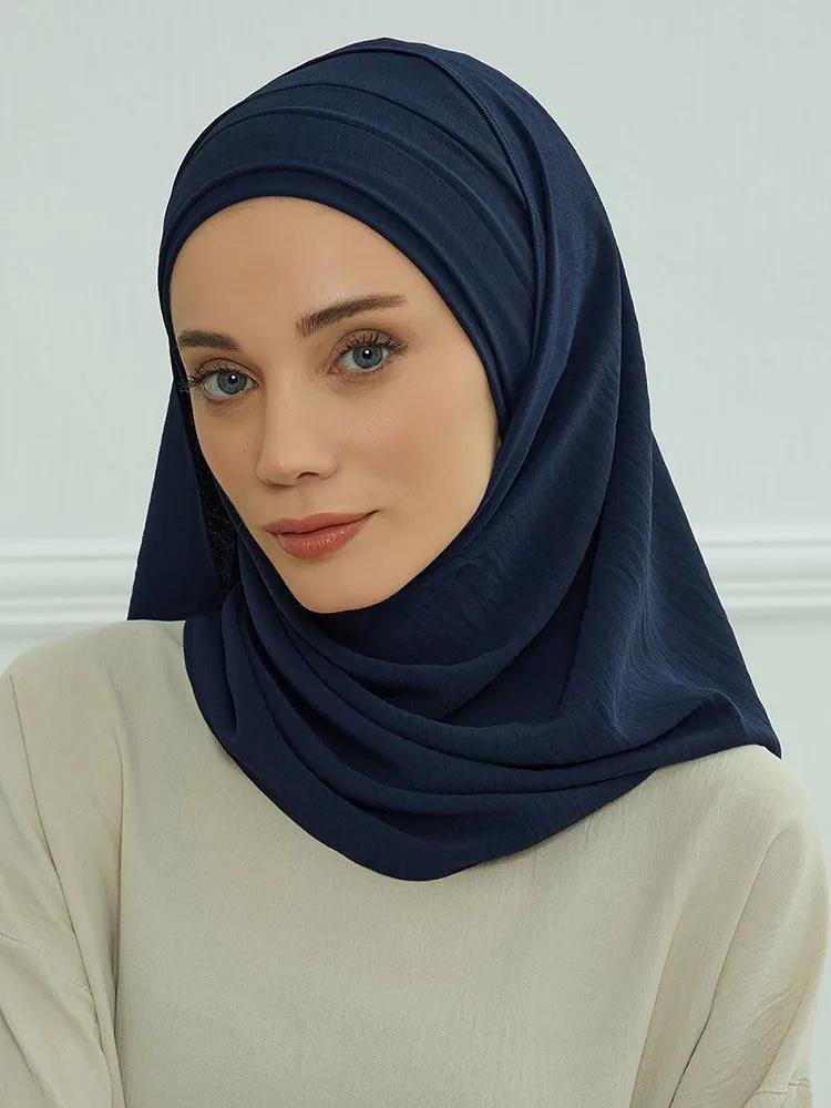 Fashion Muslim Instand Turban Inner Hijab Caps Underscarf  Bonnet for Women Soft Elastic Breathable Casual Turbante Mujer