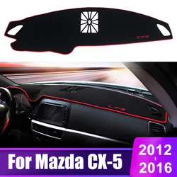 For Mazda CX-5 CX5 CX 5 KE 2012 2013 2014 2015 2016 Car Dashboard Sun Shade Cover Mat Instrument Desk Pads Accessories