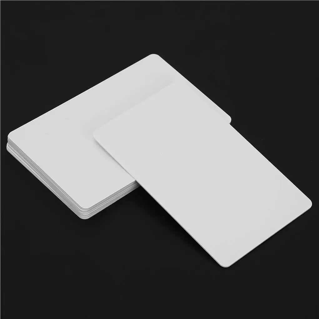 10 Pieces Contactless Smart White Card IC 13 56MHz RFID Readable Cards Key Tag Access Control Highway Parking Lot