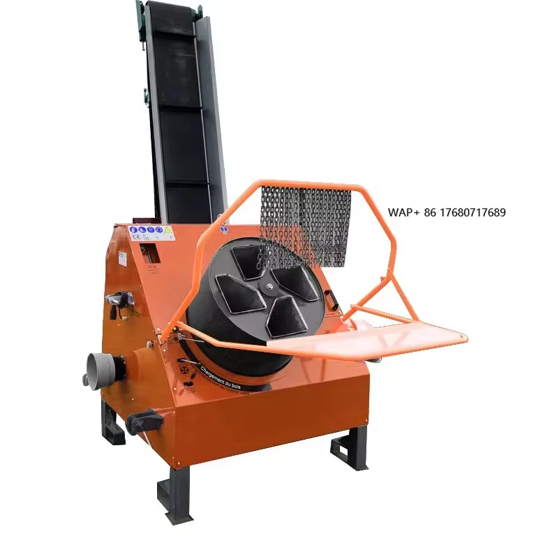 Hot Sale Woodworking PTO / Electric Firewood Processor Wood Processor Log Splitter with Drum Saw