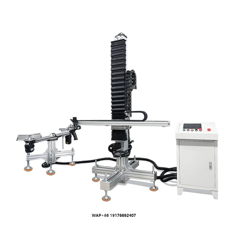 Liquid Image Industrial 8 Axis Robot Arm Automatic Intelligent Spraying Chrome Plating Plastic Coating Line Painting Equipment