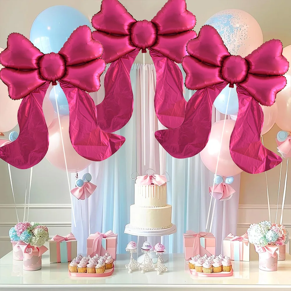 3 عبوات من بالونات من رقائق الألومنيوم غير اللامعة متوسطة الحجم، مناسبة لحفلات أعياد الميلاد، وتجمعات الأصدقاء، وحفلات الشاي، وحفلات الزفاف، وحفلات الزفاف، وعيد الحب، وديكورات الزفاف