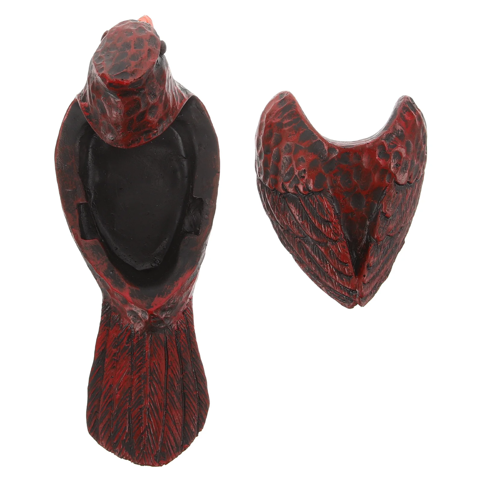 가짜 새 은신처 열쇠 보관함 야외 정원 레진 보관함 마당 열쇠 보관함 여분 열쇠용 방수 보안 장식