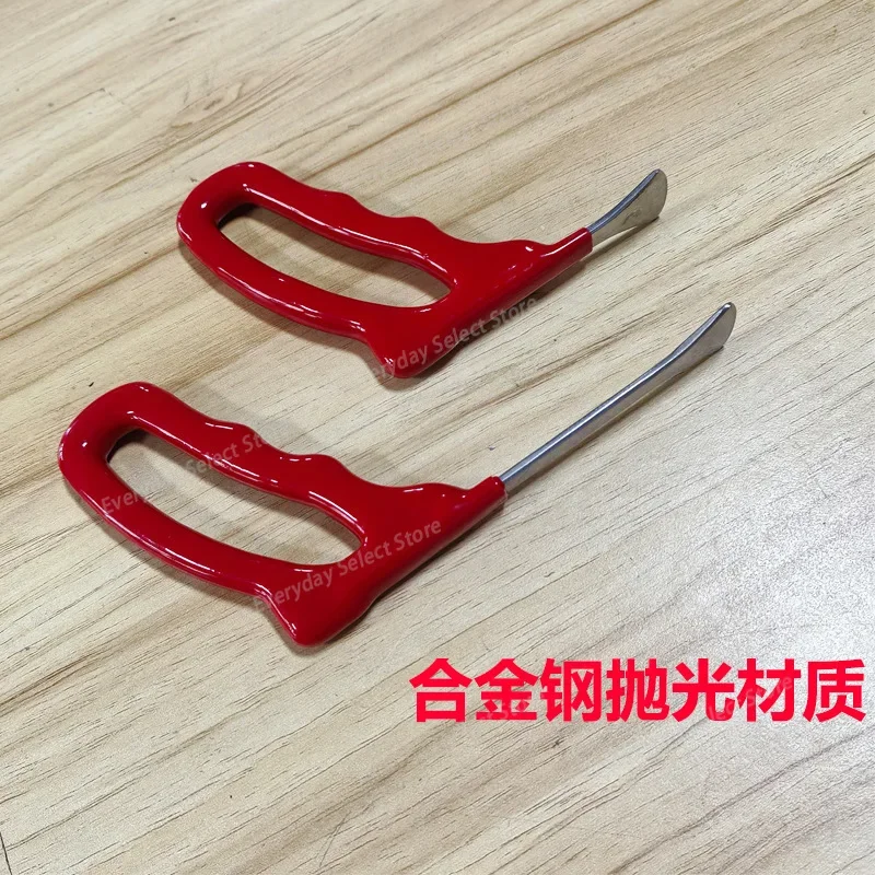 2‑Piece Mini Flat‑Pry‑Bar Kit, Paintless Dent‑Repair Instrument for Auto‑Body Interlayer Pit & Ding Panel Leveling Restoration