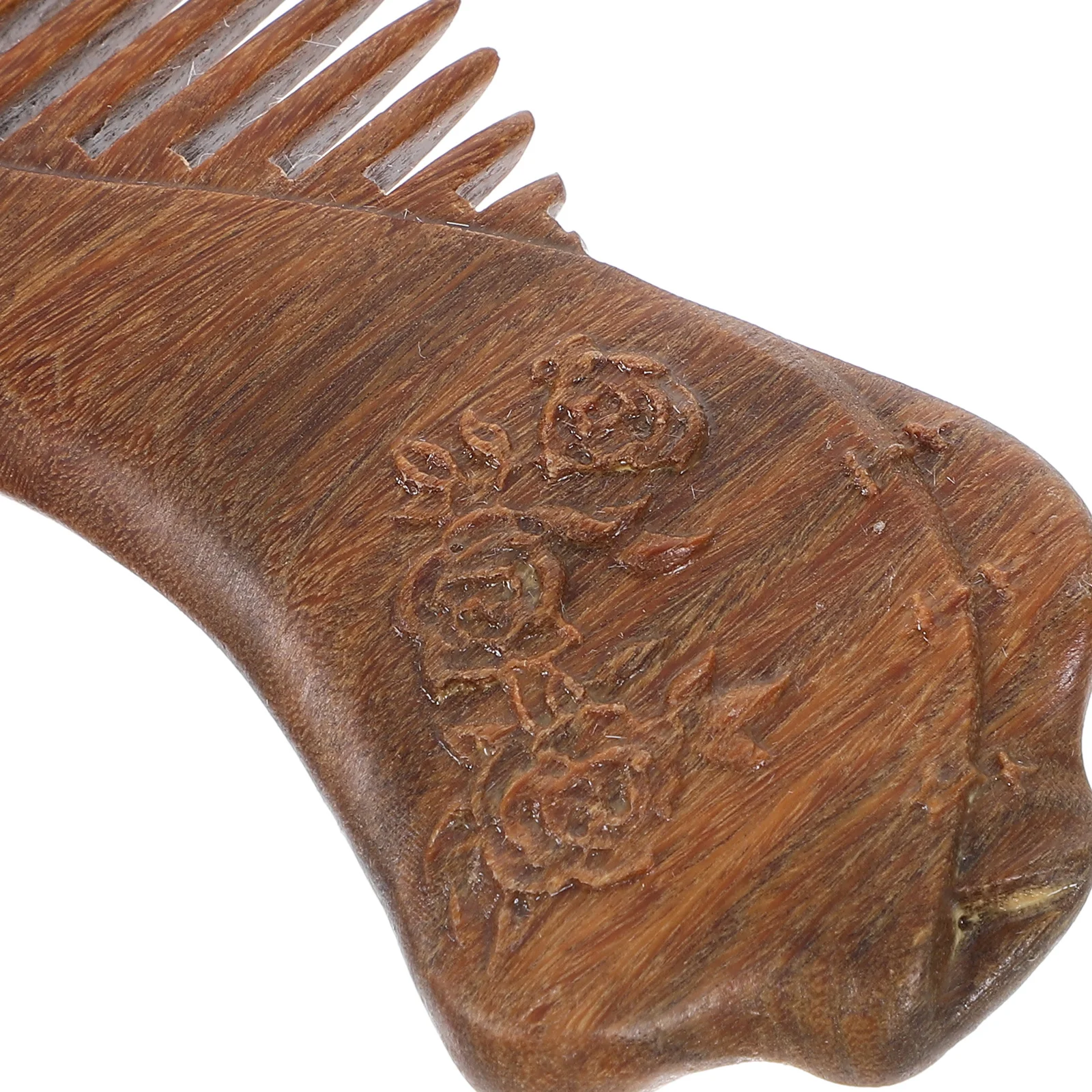 

Расческа из сандалового дерева, элегантный модный дизайн, не статический инструмент для распутывания волос для густых вьющихся волос, женский укладка, незаменимый