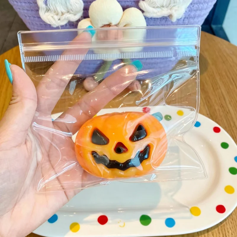 

2-Piece Set with Random Styles, Halloween-Themed Squishy Toys, New and Unique Cat Paw Squishies, Pumpkin and Bat Shapes, Cute and Fun Designs, Perfect Holiday Gifts