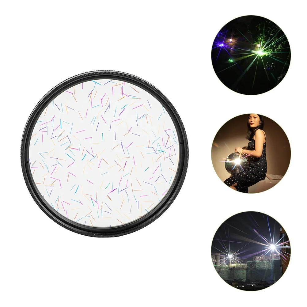 

77Mm Camera Lens Filter Photography Special Effects Prism Starlight For Dslr Camera Accessories Optical Glass Wear
