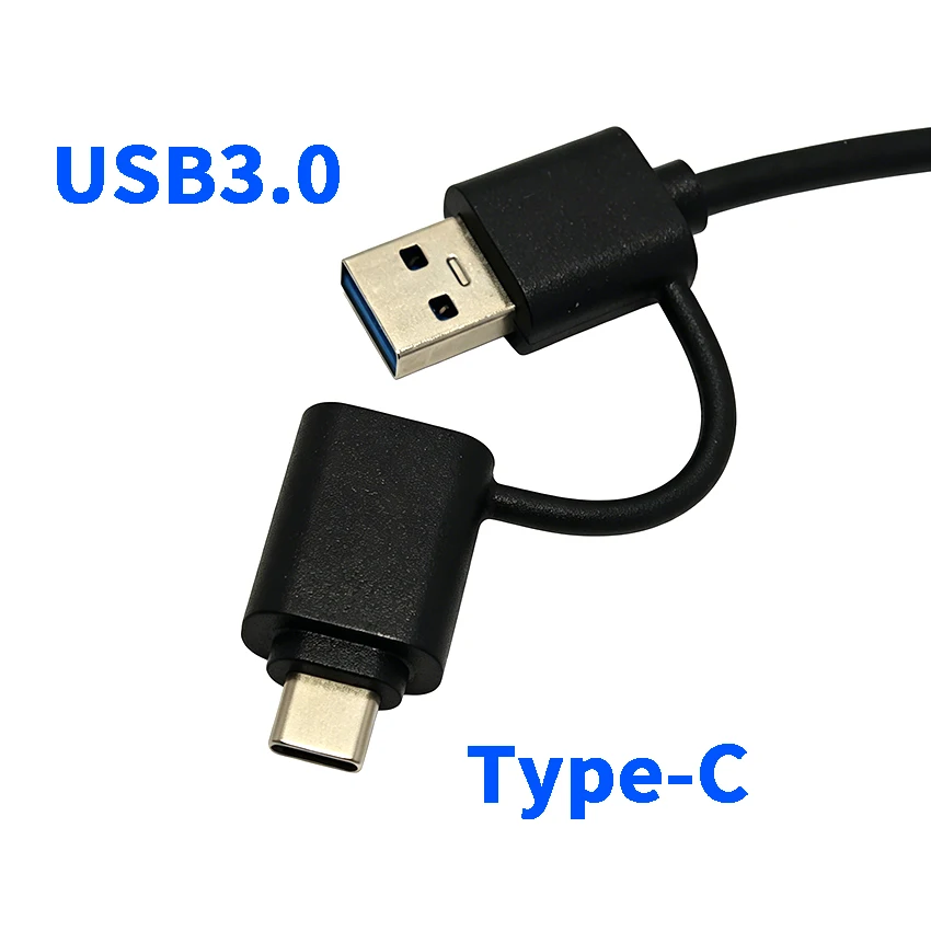 USB3.0 2.0 TypeC to SATA for 2.5 inch Hard Drive HDD/SSD Data Transfer 2in1 Sata Cable External Hard Drive Converter Adapter