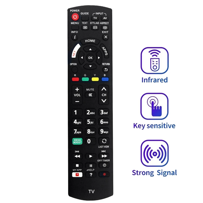 Reemplazo del mando a distancia N2QAYB001134 para Panasonic TV, TH-32ES500H, TH-40ES500H, TH-43ES630H