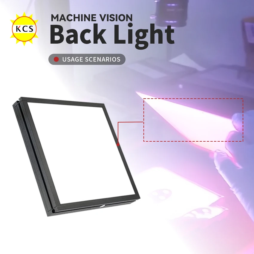 

KCS Planar Light Back Light Machine Vision Flat light source Inspection LED Backlight Detection DC 24V Recognition Back Lamp