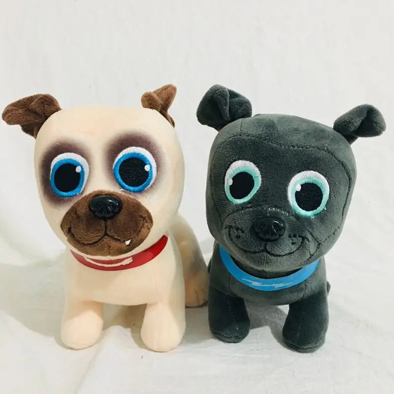 Disney Puppy Dog Pals Plush Toys Bingo and Rolly Animal Dog Plush Pillow Toys Gift for Kids Fans