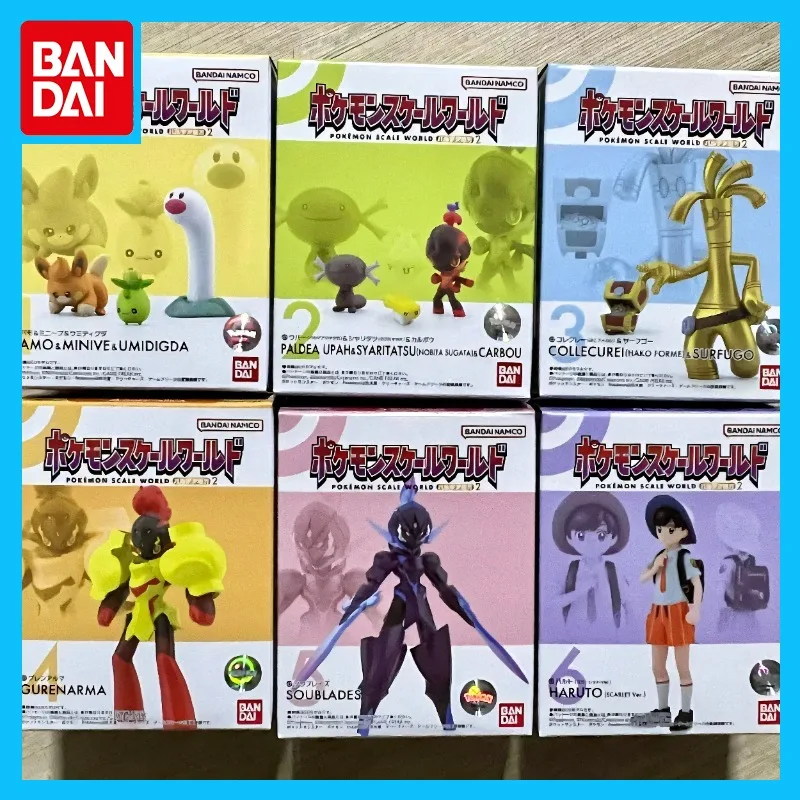 

Bandai Original Pokémon Anime Figure Scale World 1/20 Action Figure Toys for Boys Girls Kids Gift Collectible Model Ornaments