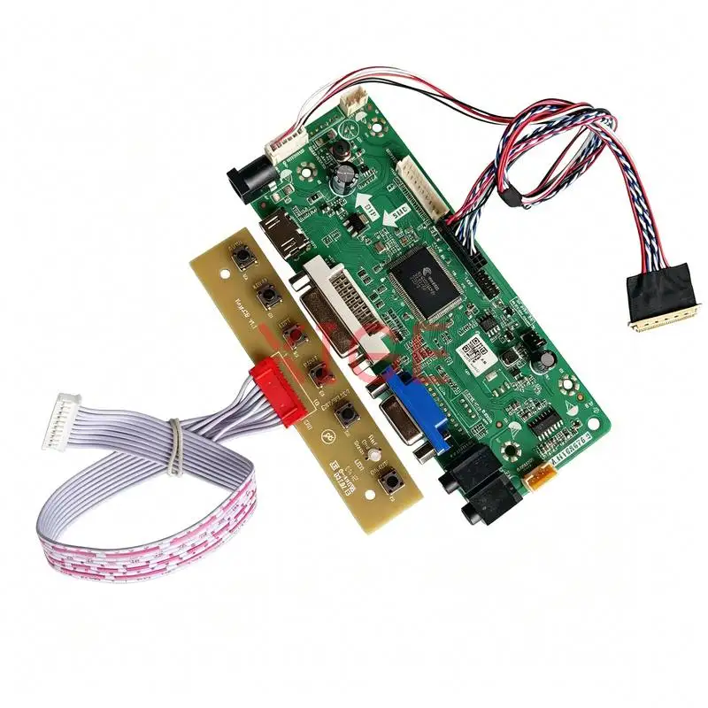 

For CLAA173UA01A B173RW01 LP173WD1 N173FGE Controller Board Kit 1600*900 40 Pin LVDS Laptop Display Screen 1600x900 HDMI+DVI+VGA