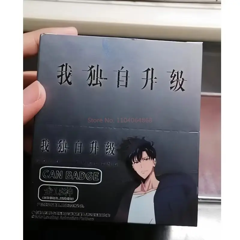 Eaki 정품 솔로 레벨링 스파클링 배지 시리즈 ACG 상품 Sung Jin Woo Shadow Monarch 펜던트 팬들을위한 깜짝 선물