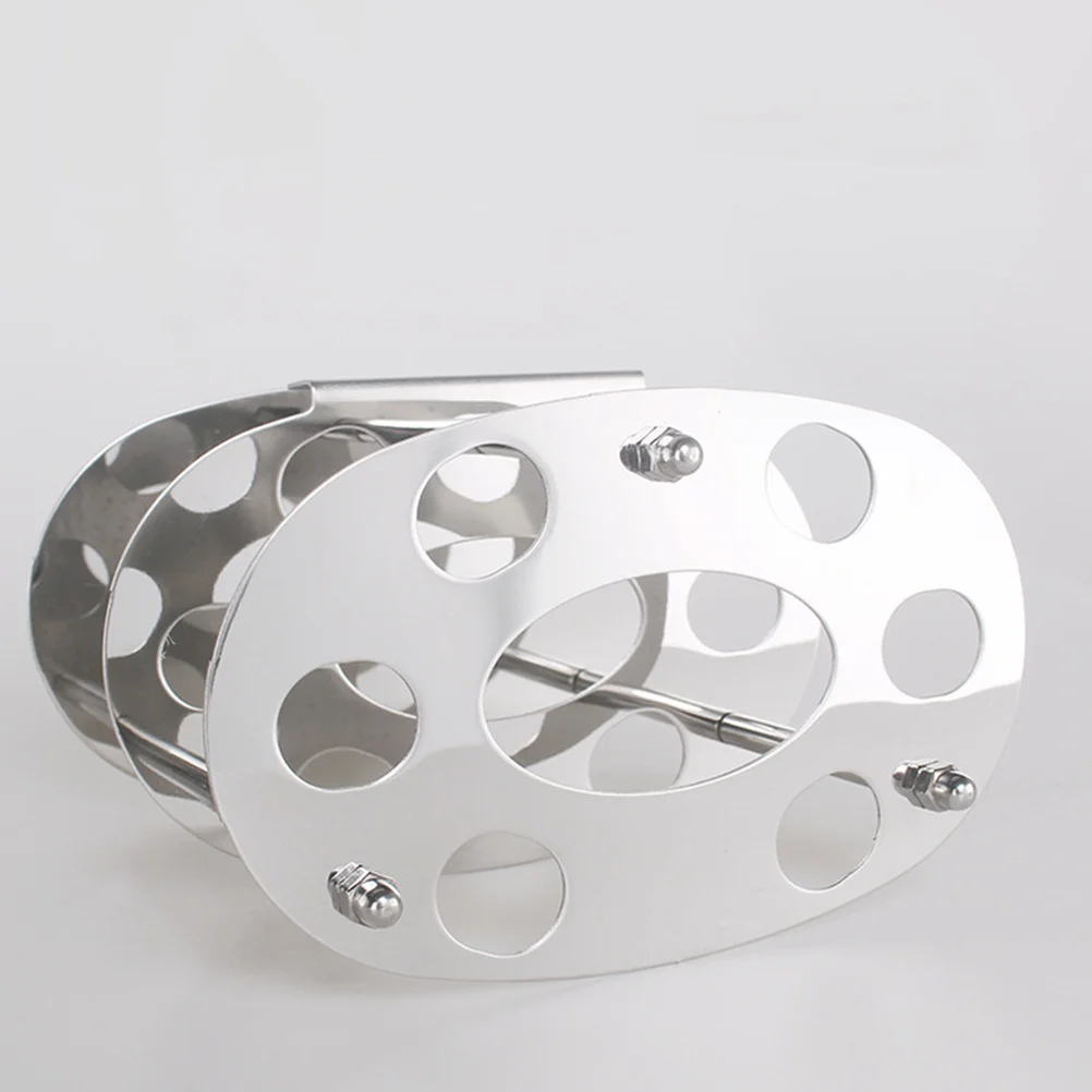 حامل رف تخزين فرشاة الأسنان من الفولاذ المقاوم للصدأ فعال للحمام أو كونترتوب تنظيم فرش متعددة مقاومة للصدأ