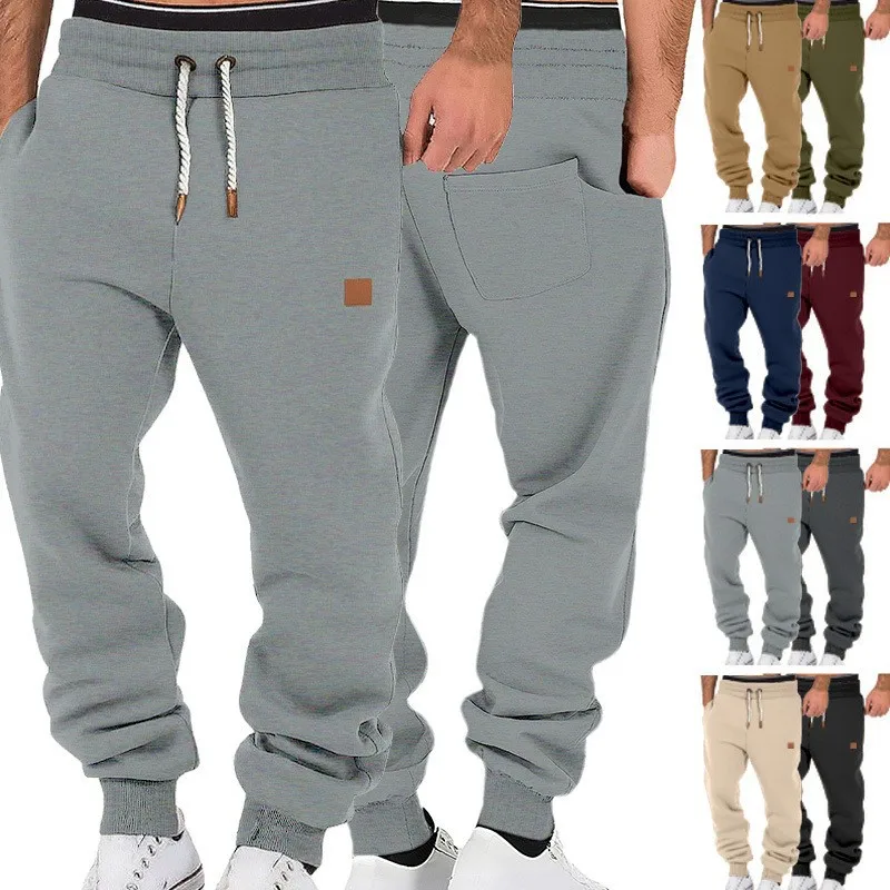 Hot Sale Autumn and Winter Classic Versatile Sports Leisure Sports Running Sweatpants Warm and Breathable