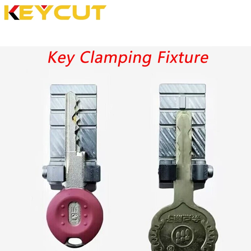 Key Machine Key Clamp Fixture for Car Keys and House Keys Locksmith Tools