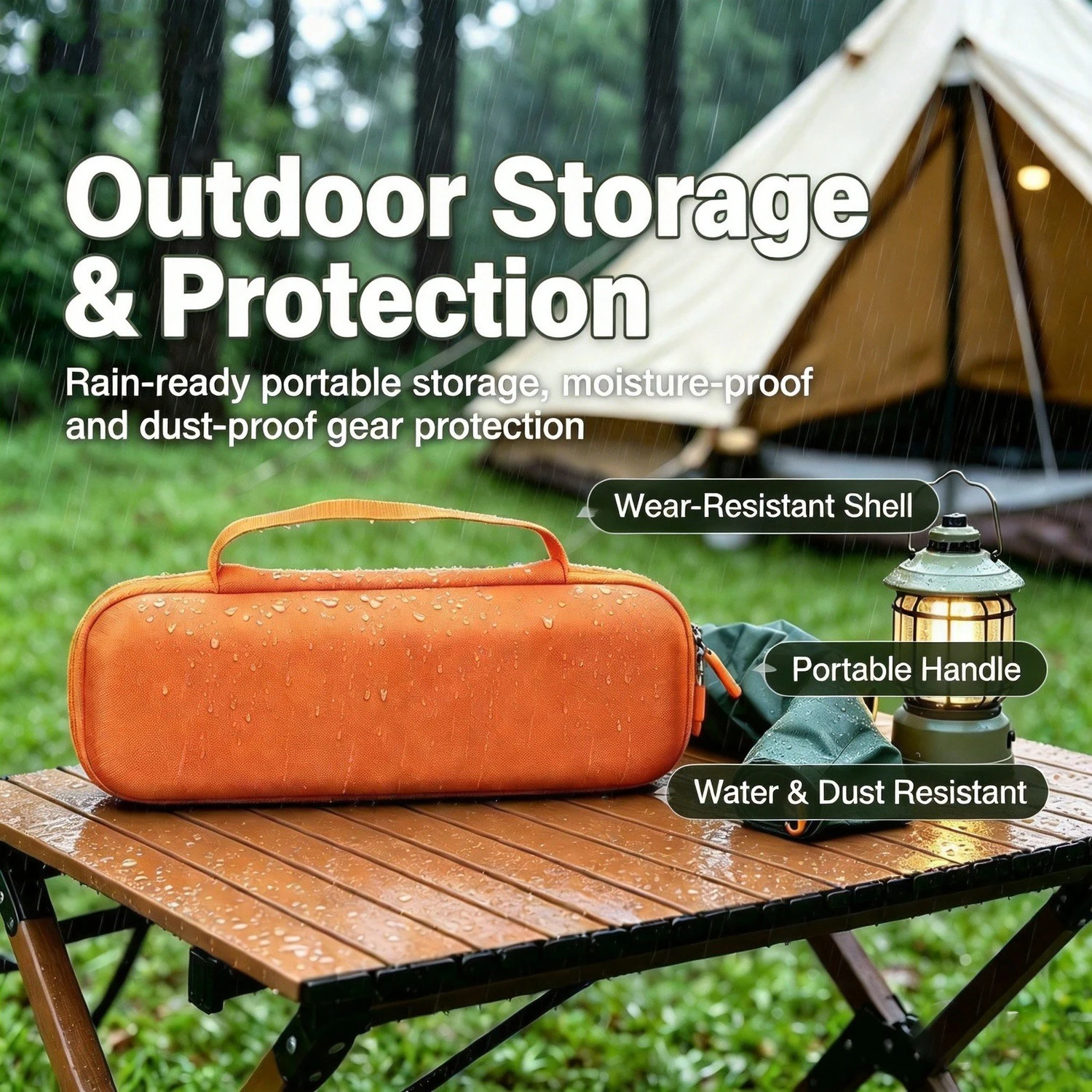 Hard EVA Case for Turtlebox Ranger Waterproof Dustproof Shockproof Oxford Fabric with Handle Double Zipper Multiple Colors