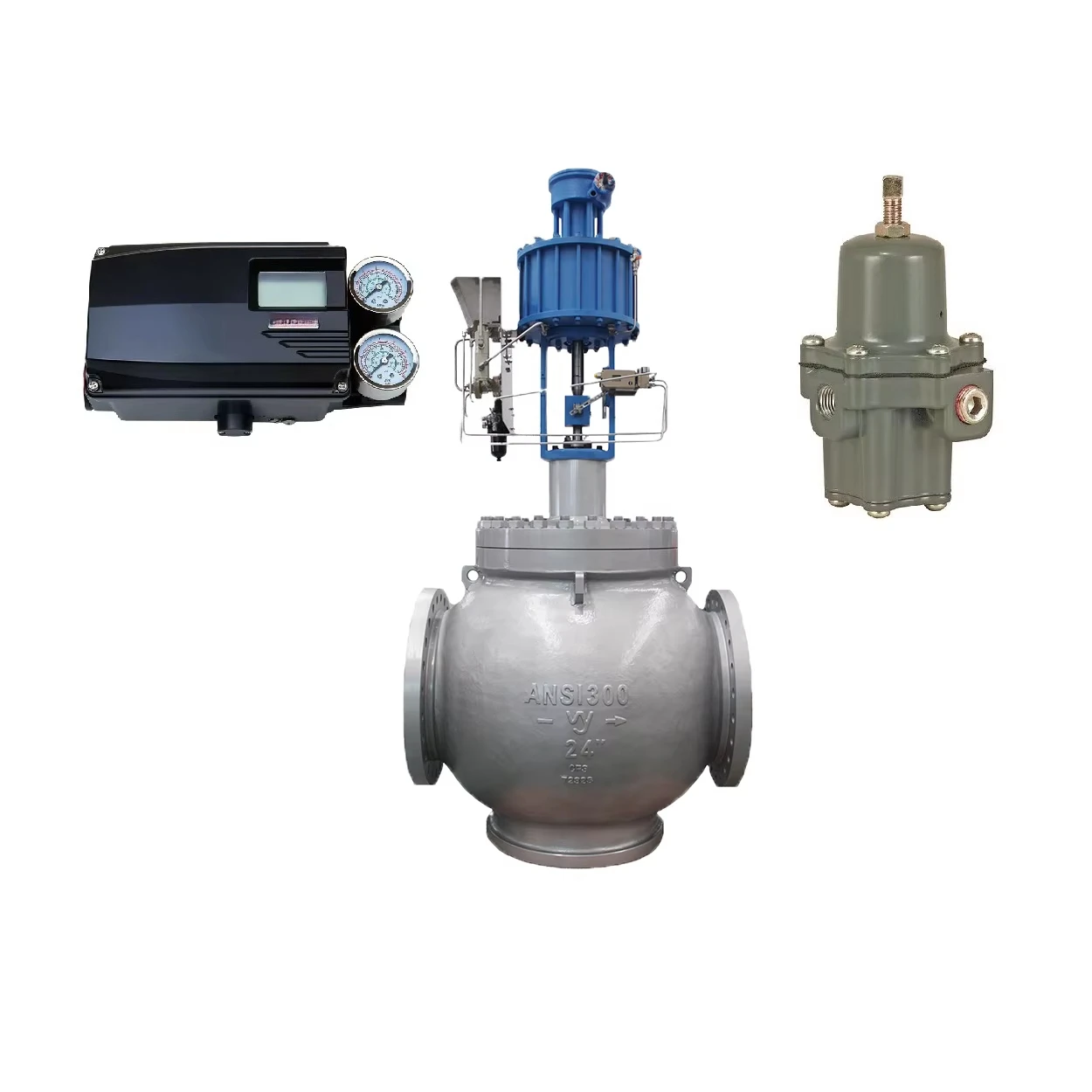 TS800 Intelligent Valve Positioner TS100 Volume Pneumatic Control Valve Actuator Accessory Industrial Automation
