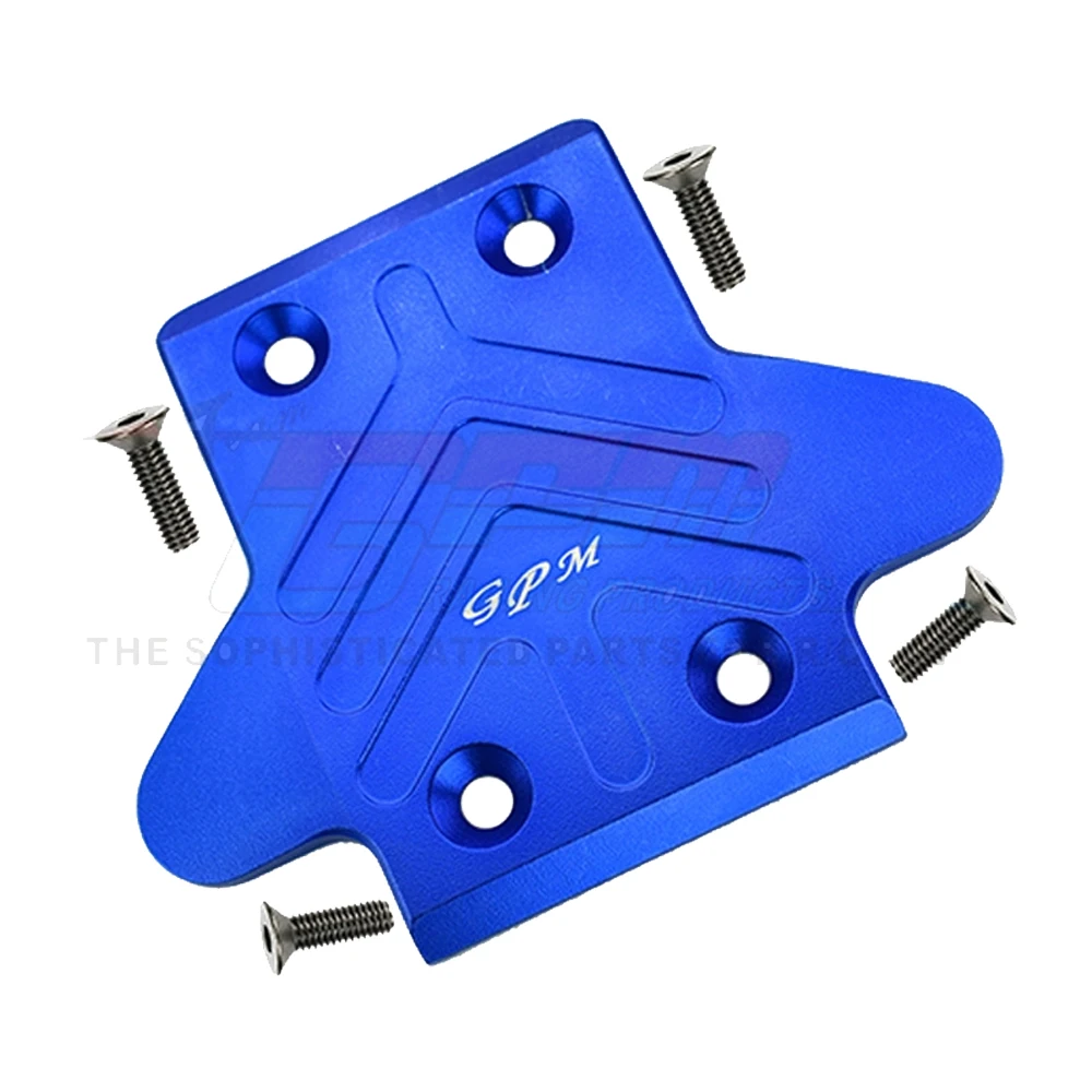 GPM pour ARRMA 1/8 Kraton notoire Senton Outcast V4 6S BLX RC voiture métal aluminium châssis avant armure inférieure plaque de Protection