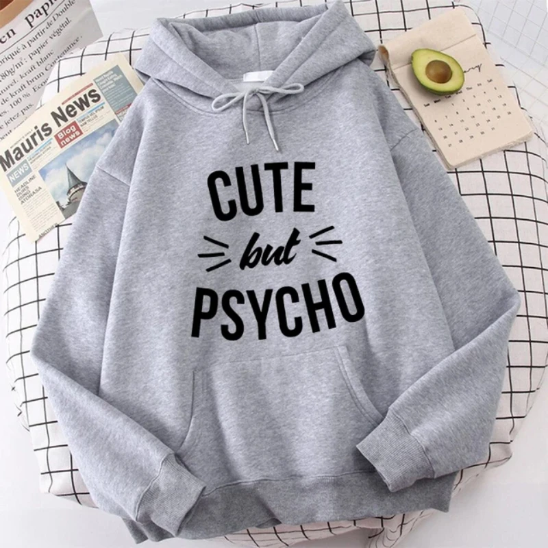 هوديس طباعة نفسية للجنسين ، ملابس شارع هاراجاكو ، سويت شيرت غير رسمي للنساء ، لطيف ، هيب هوب ، جديد