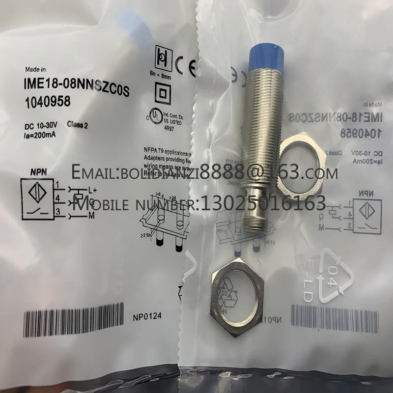 

IME08-1B5NSZT0S IME08-1B5NSZTOS IME18-08NNSZC0K IME12-02BNOZW2KS16 Proximity Switch Brand new original