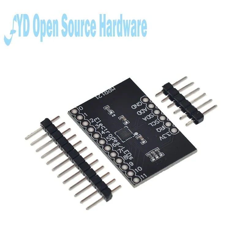 1pcs MPR121 Breakout V12 Capacitive Touch Sensor Controller Module I2C Interface keyboard Development Board for