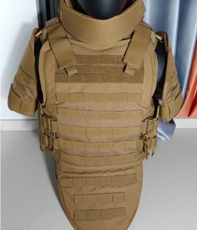 Outdoor Fully Protected Modular Heavy-Duty Quick Detachable Vest, Without Built-In Plug Board