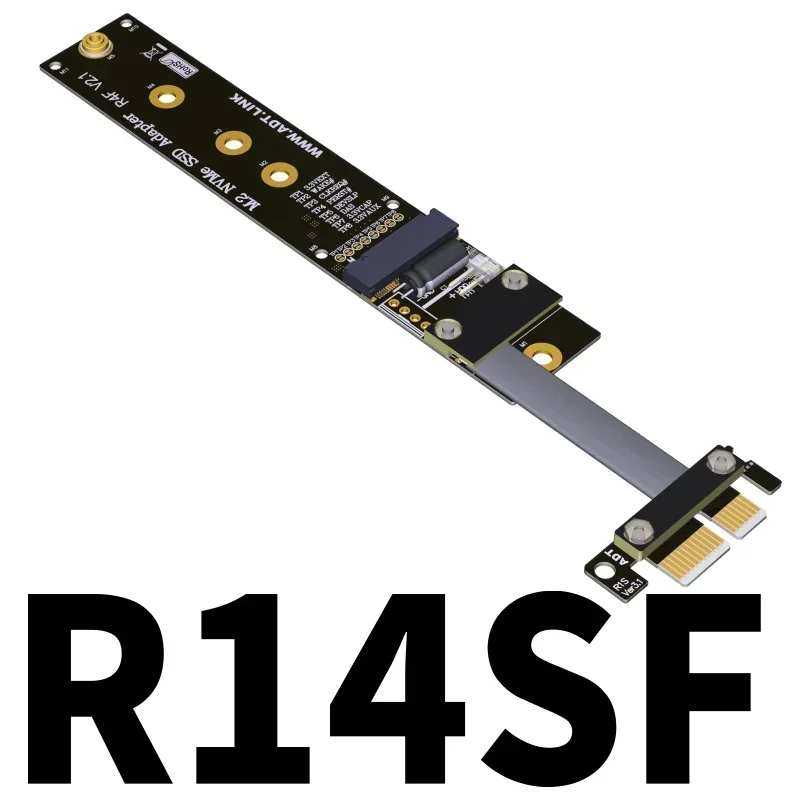 

Гибкий удлинительный кабель PCIe3.0 x1 к M.2 NVMe, удлинительный кабель со слотом Ultra SSD