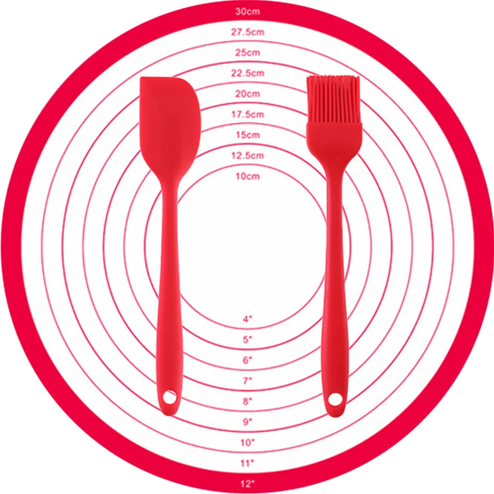 

1Set Nonstick Kneading Mat Wearresistant Dough Mat for Baking Bread Multifunction Countertop Kitchen Tool