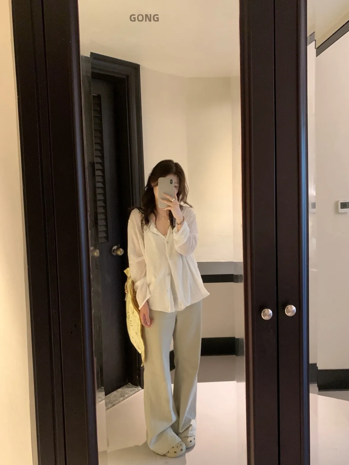 

Джинсы Cosmic Tea цвета хаки, повседневные, прямого кроя, с высокой талией, широкими штанинами, свободного кроя, из хлопкового денима, женские, повседневные брюки.