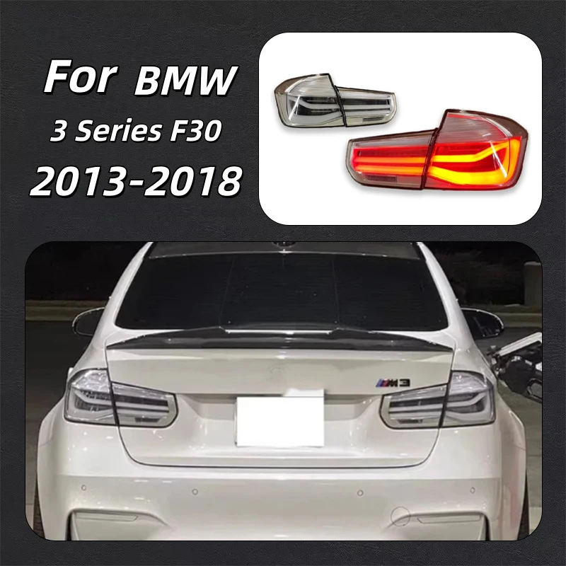

2013-2018 Suitable for 3 Series tail light assembly F30 F35 modified LED running water steering brake light