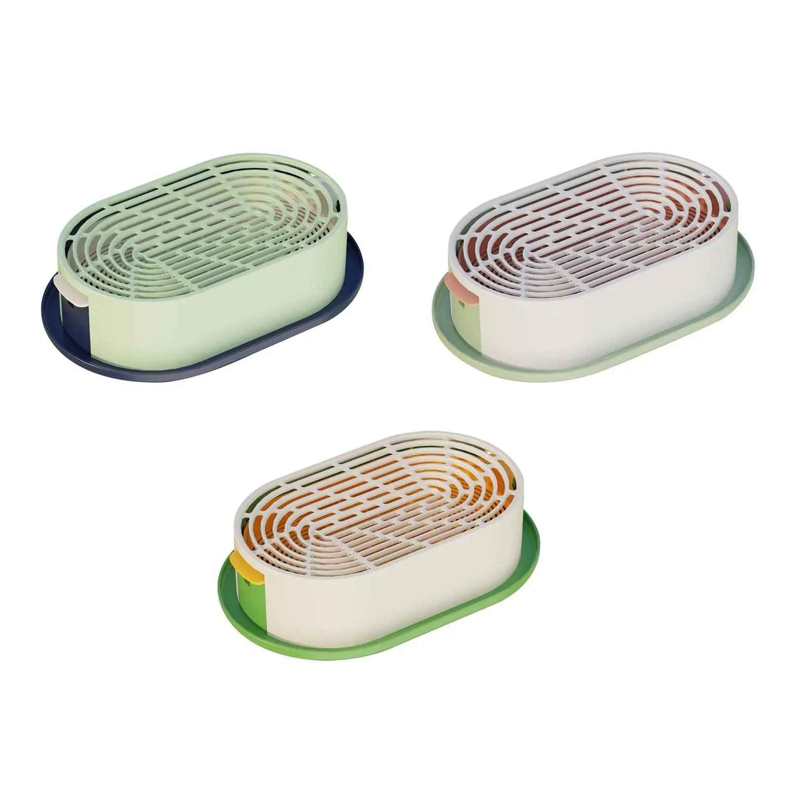 Cat Grass Germination Starter Planter Multifunctional for Indoor Gardening Supplies 19x12x4cm Hydroponic Plant Sprout Dish